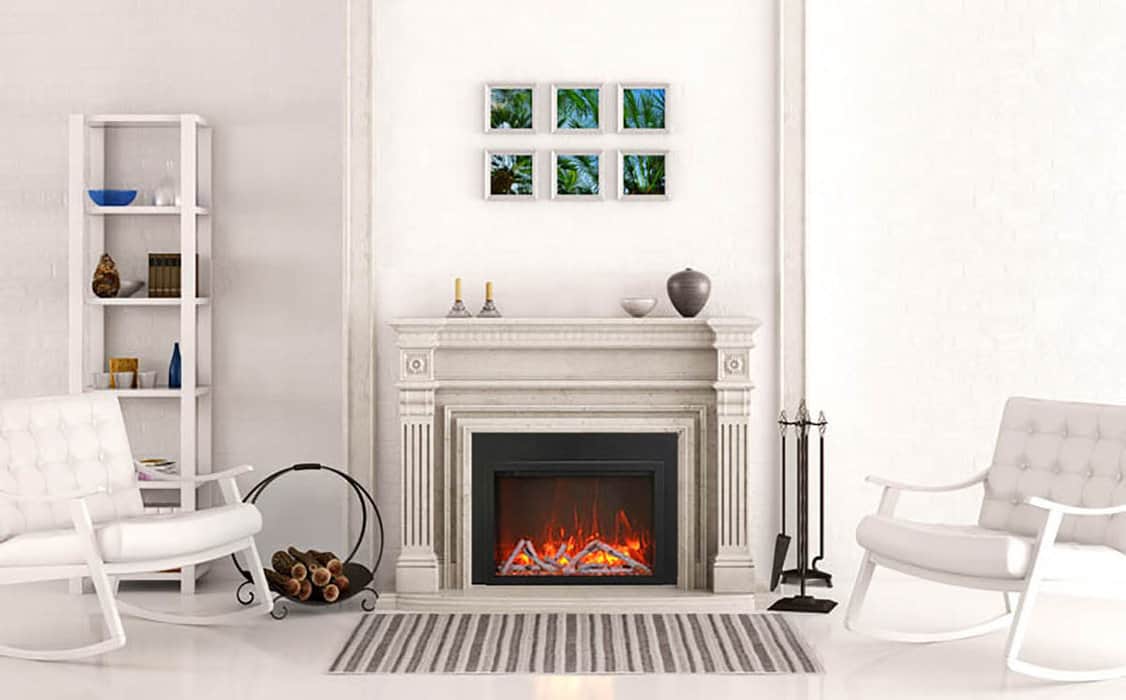 Amantii 38″ TRD - Insert – Series - Smart Electric ” Indoor / Outdoor - Impressive Climate Control