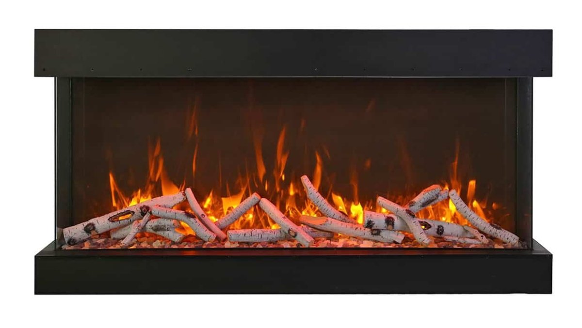 Amantii 60 - TRU - VIEW - XL - DEEP – 3 Sided Electric Fireplace - Impressive Climate Control