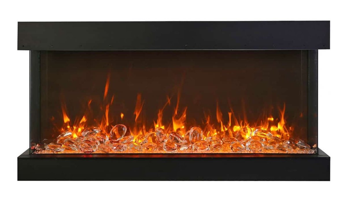 Amantii 60 - TRU - VIEW - XL - DEEP – 3 Sided Electric Fireplace - Impressive Climate Control