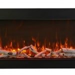 Amantii 60 - TRU - VIEW - XL - DEEP – 3 Sided Electric Fireplace - Impressive Climate Control
