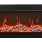 Amantii 60 - TRU - VIEW - XL - DEEP – 3 Sided Electric Fireplace - Impressive Climate Control