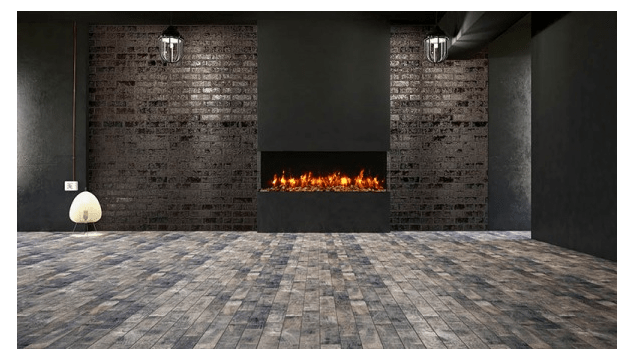 Amantii 60 - TRV - SLIM 3 Sided Electric Fireplace - Impressive Climate Control