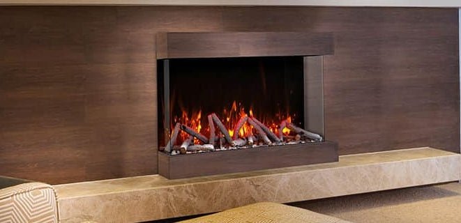 Amantii 60 - TRV - XT - XL – 3 Sided Electric Fireplace - Impressive Climate Control