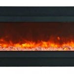 Amantii BI - 60 - DEEP Electric Fireplace - Impressive Climate Control
