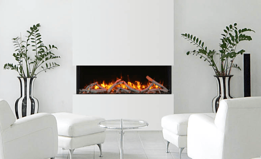 Amantii BI - 60 - XTRASLIM Electric Fireplace - Impressive Climate Control