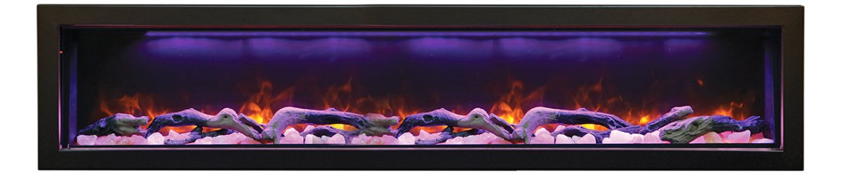 Amantii BI - 72 - DEEP Electric Fireplace - Impressive Climate Control