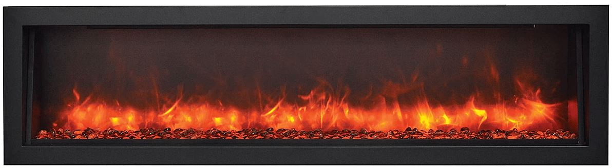 Amantii Panorama BI Deep Smart Electric Fireplace - Impressive Climate Control