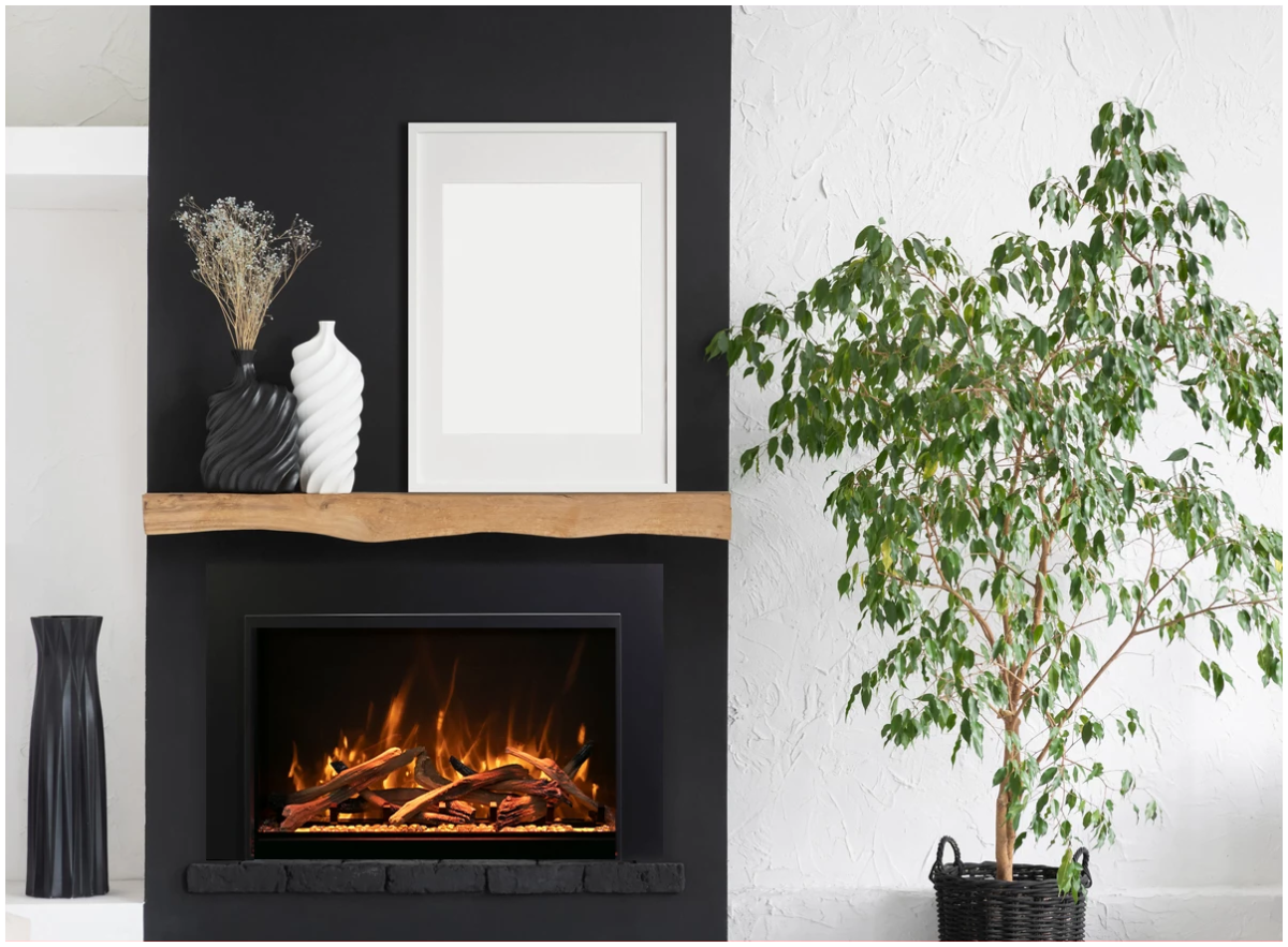 Amantii TRU - VIEW Series XT XL SMART Fireplace - Impressive Climate Control