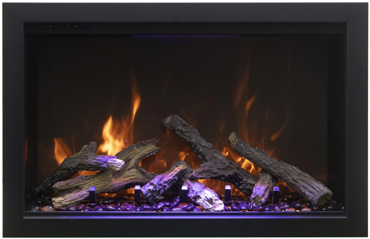 Amantii TRU - VIEW Series XT XL SMART Fireplace - Impressive Climate Control