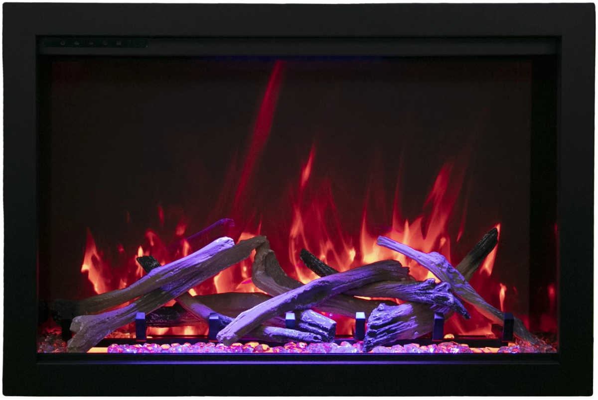 Amantii TRU - VIEW Series XT XL SMART Fireplace - Impressive Climate Control
