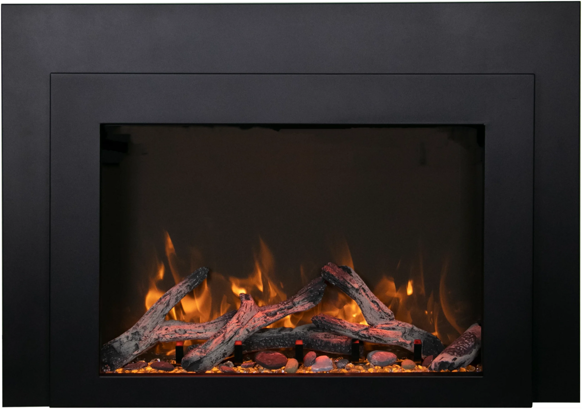 Amantii TRU - VIEW Series XT XL SMART Fireplace - Impressive Climate Control