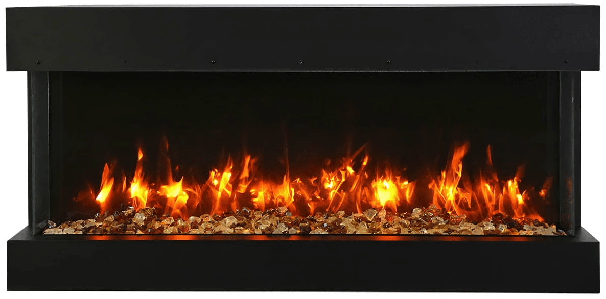 Amantii True View Slim Electric Fireplace (3 - sided) - Impressive Climate Control