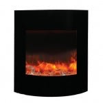 Amantii - WM - BI - 2428 - VLR - BG Electric Fireplace - Impressive Climate Control
