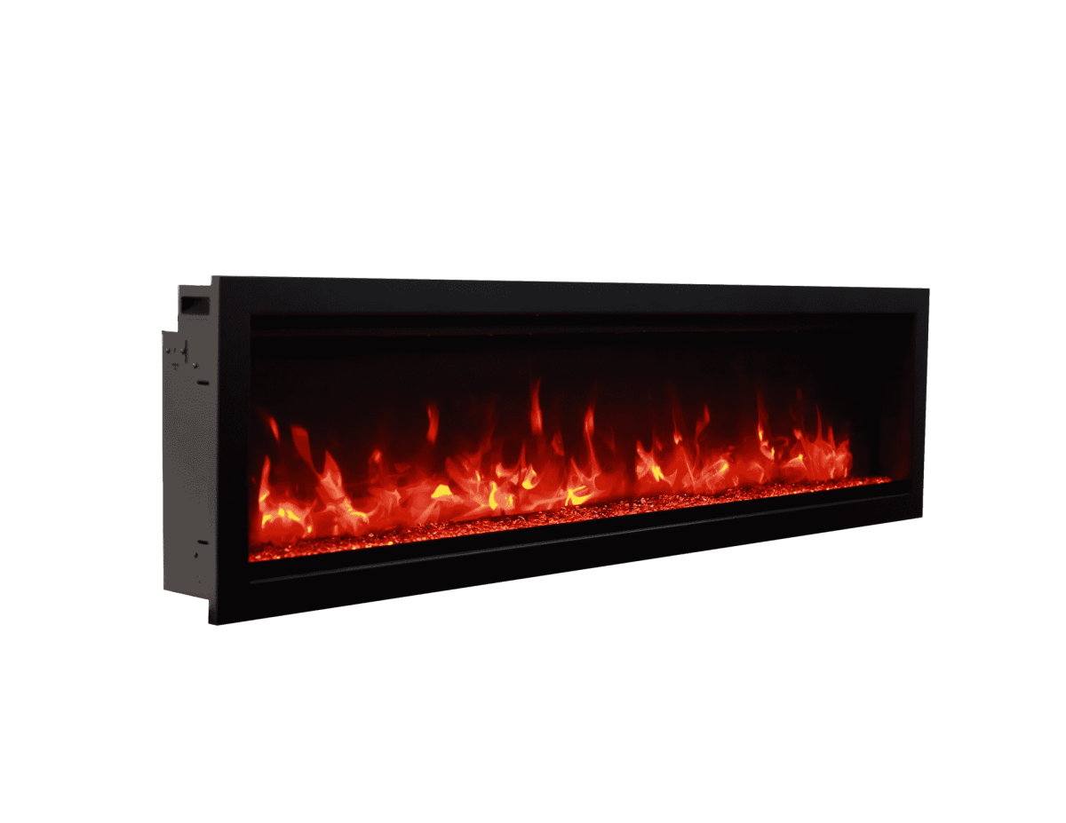 Amantii WM - FML - 26 - 3223 - STL Linear Electric Fireplace - Impressive Climate Control