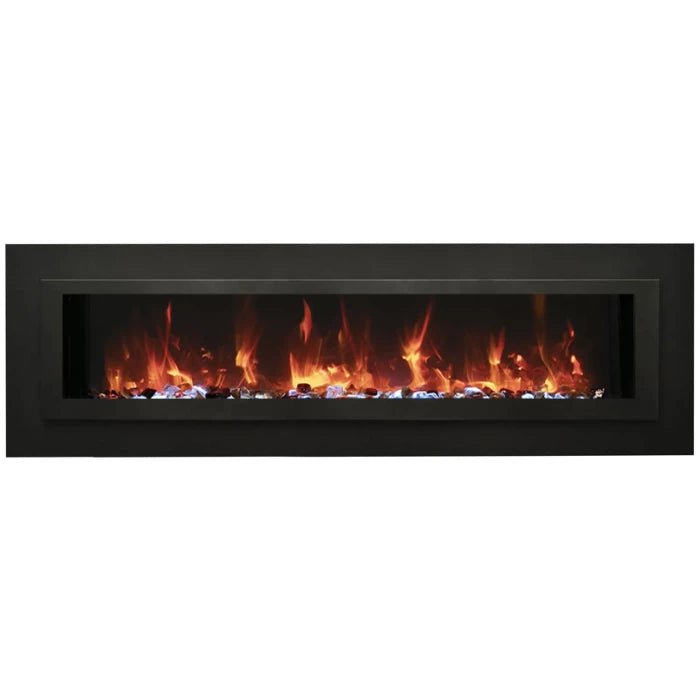 Amantii WM - FML - STL Linear Electric Fireplace - Impressive Climate Control