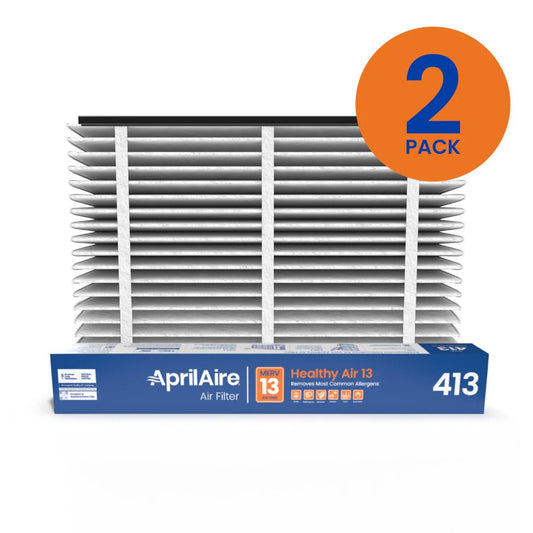 AprilAire 413 Replacement Filter MERV 13 (2 - PACK) - Impressive Climate Control