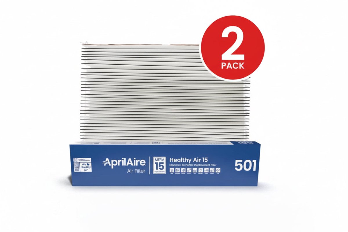 AprilAire 501 Replacement Filter MERV15 (2 - PACK) - Impressive Climate Control