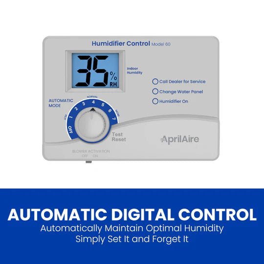 AprilAire 600 Whole - House Large Bypass Humidifier - Impressive Climate Control