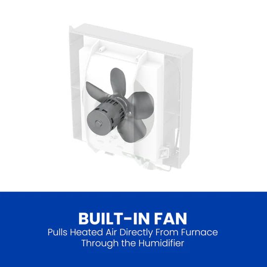 AprilAire 700 Whole - House Fan Powered Evaporative Humidifier - Impressive Climate Control