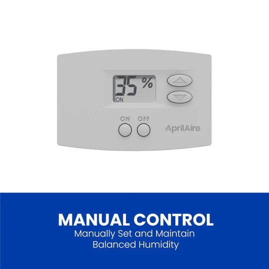 AprilAire 865 Whole - House Steam Humidifier with Fan Pack - Impressive Climate Control