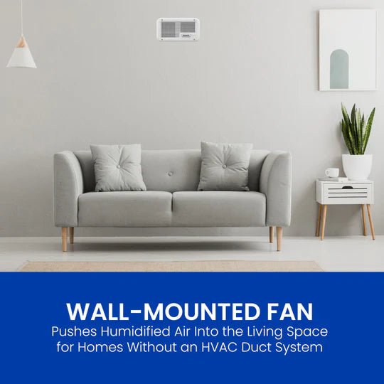 AprilAire 865 Whole - House Steam Humidifier with Fan Pack - Impressive Climate Control