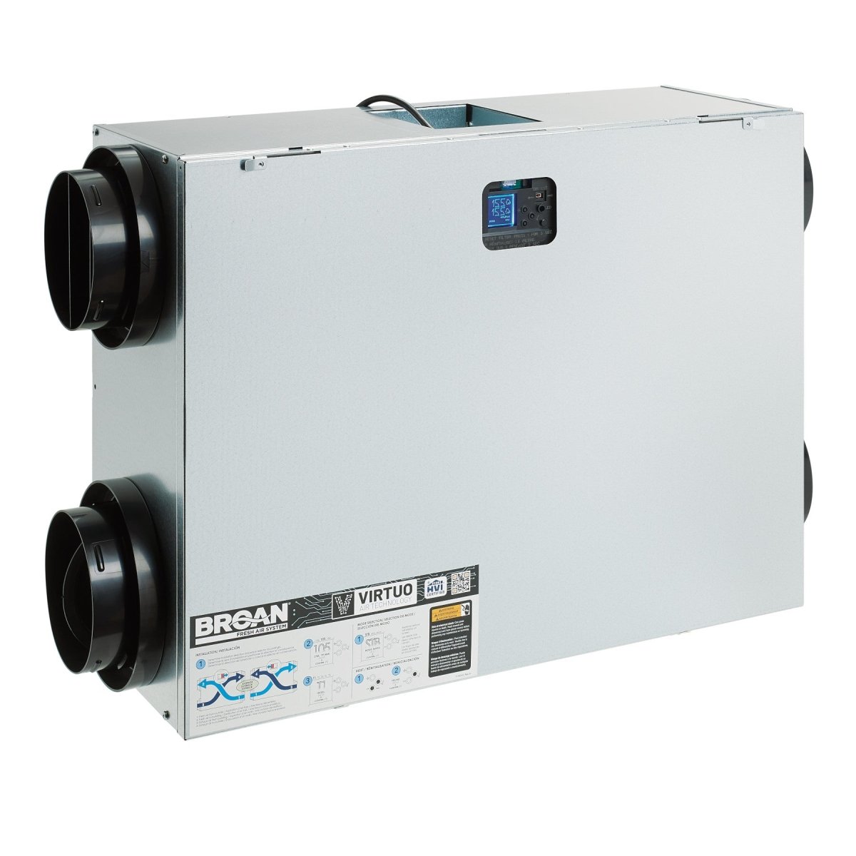 Broan ONE Energy Recovery Ventilator (ERV) - 155 CFM - Impressive Climate Control