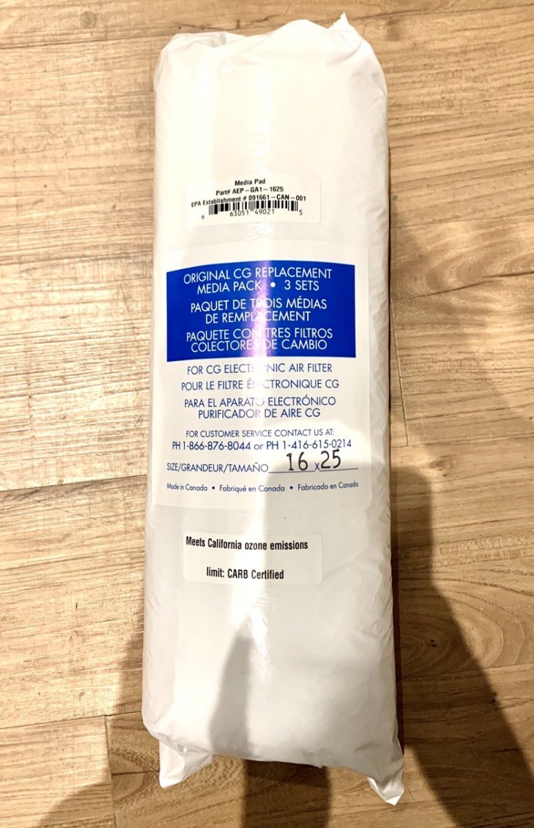 Clean Comfort Electronic Air Cleaner Replacement Media Pad - Impressive Climate Control