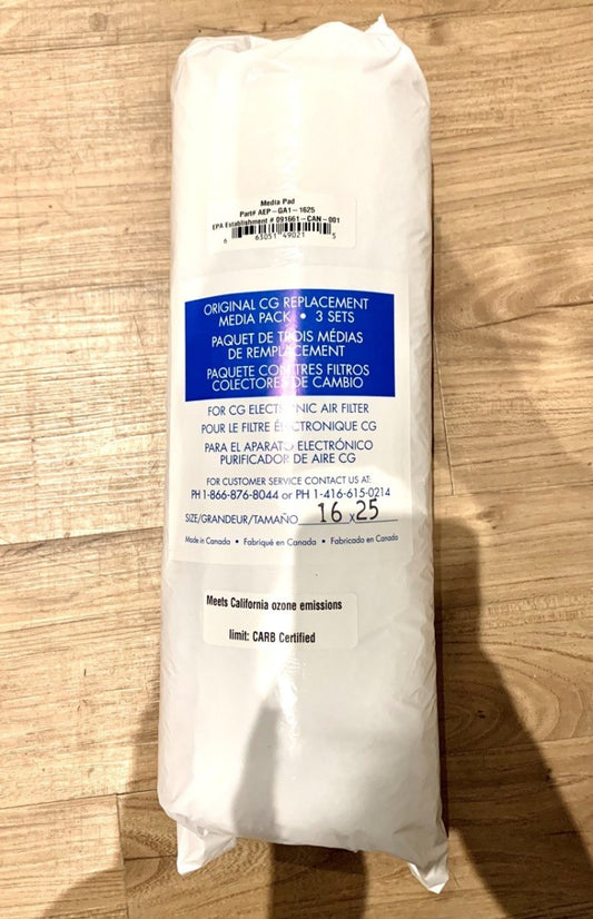 Clean Comfort Electronic Air Cleaner Replacement Media Pad - Impressive Climate Control