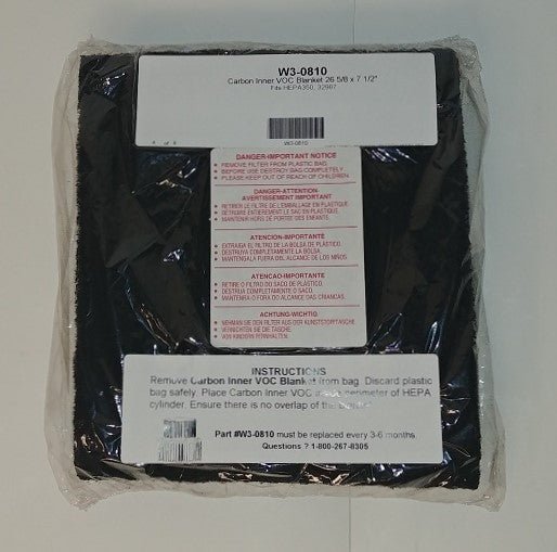 Electro - Air W3 - 0810 Inner Carbon VOC Blanket (2 - Pack) - Impressive Climate Control