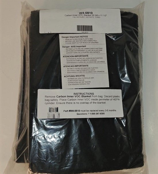 Electro - Air W4 - 0810 Inner Carbon VOC Blanket (2 - Pack) - Impressive Climate Control