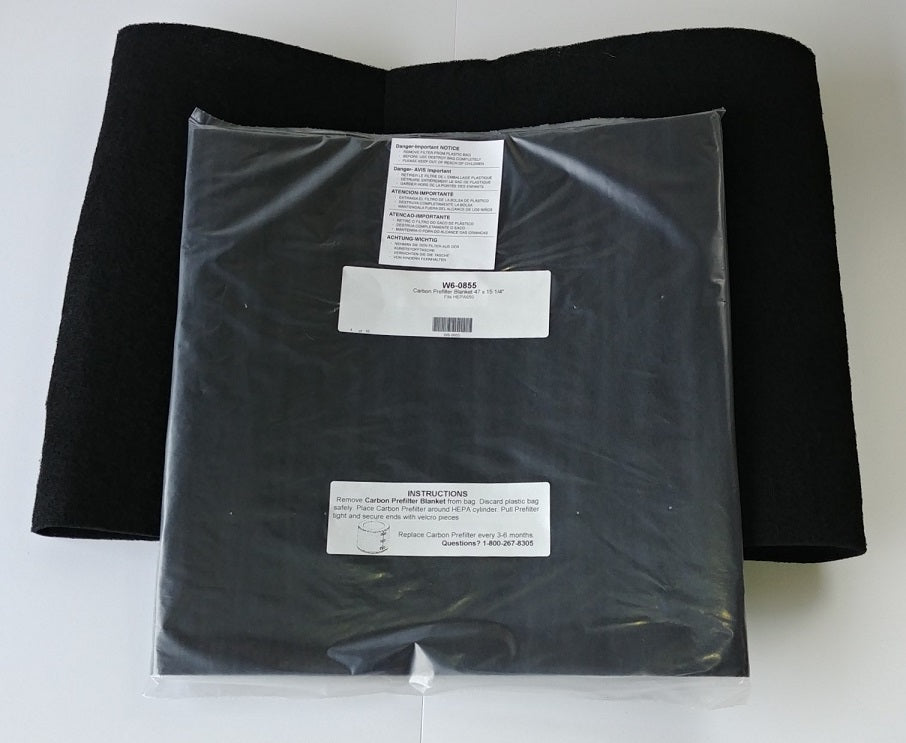 Electro - Air W6 - 0855 Carbon Prefilter Outer Blanket - Impressive Climate Control