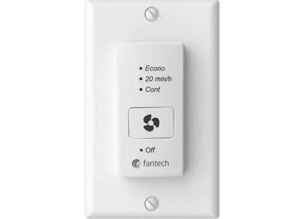 Fantech 415515 EDF3 Wall Control - Impressive Climate Control