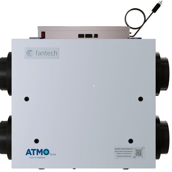 Fantech ATMO Series 200H Heat Recovery Ventilator (HRV) - Impressive Climate Control