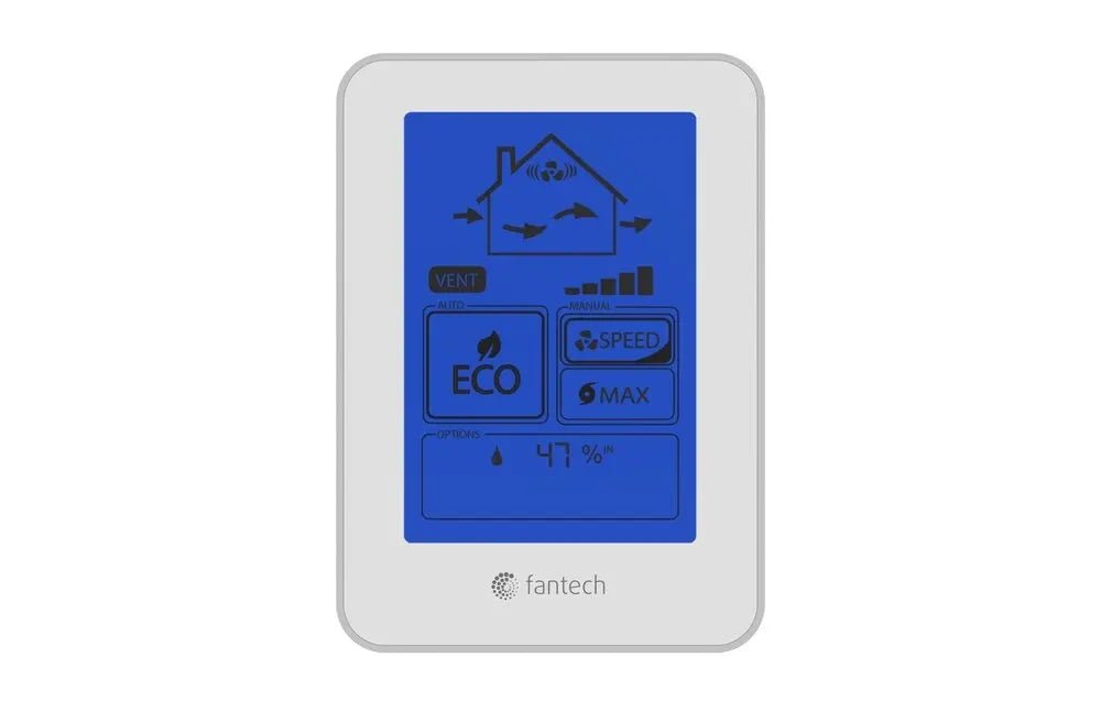 Fantech ECO - Touch 414728 4 - Wire Wall Control - Impressive Climate Control