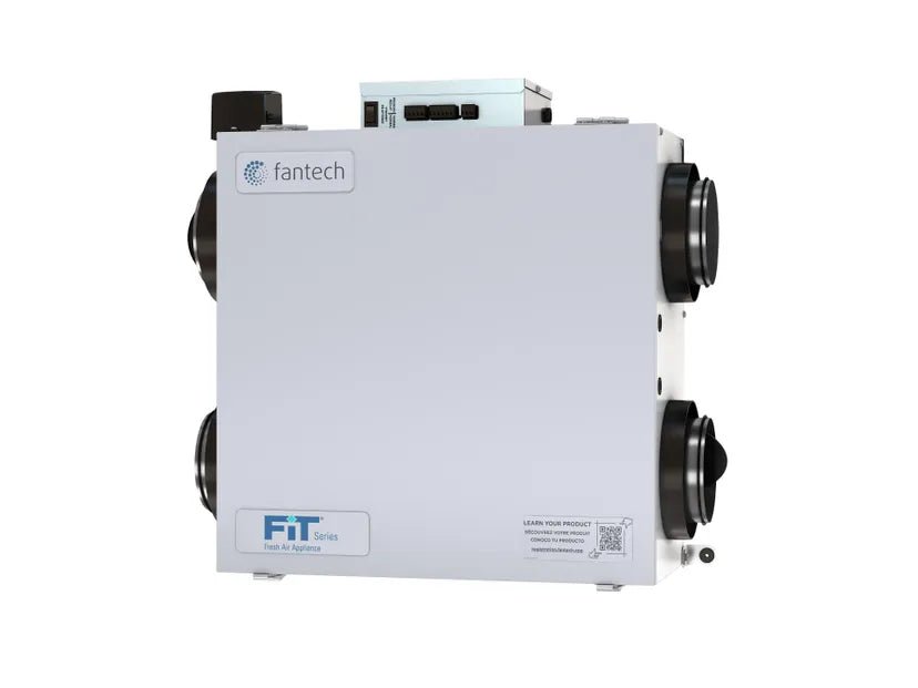 Fantech FIT Series FIT 120E Energy Recovery Ventilator (ERV) - Impressive Climate Control
