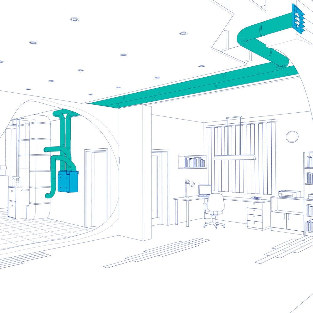 Fantech Hero Series 150H - EC HRV - Impressive Climate Control