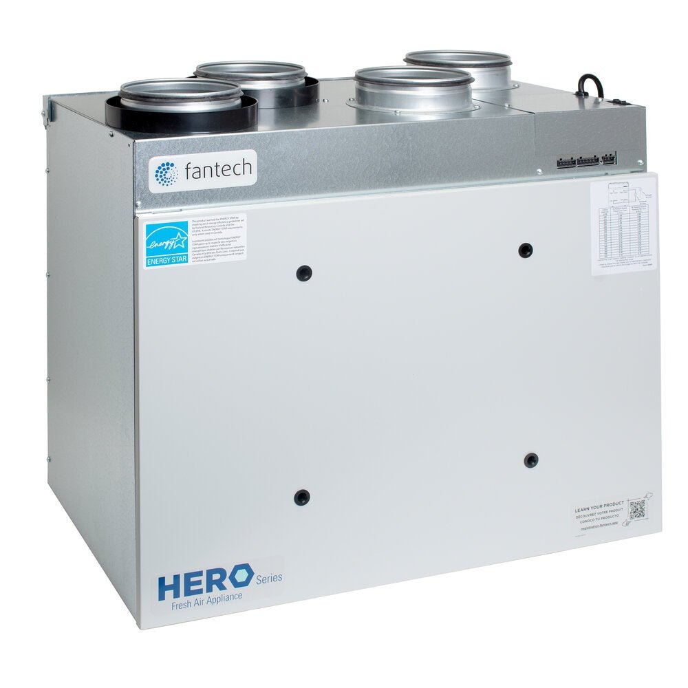 Fantech Hero Series 150H - EC HRV - Impressive Climate Control