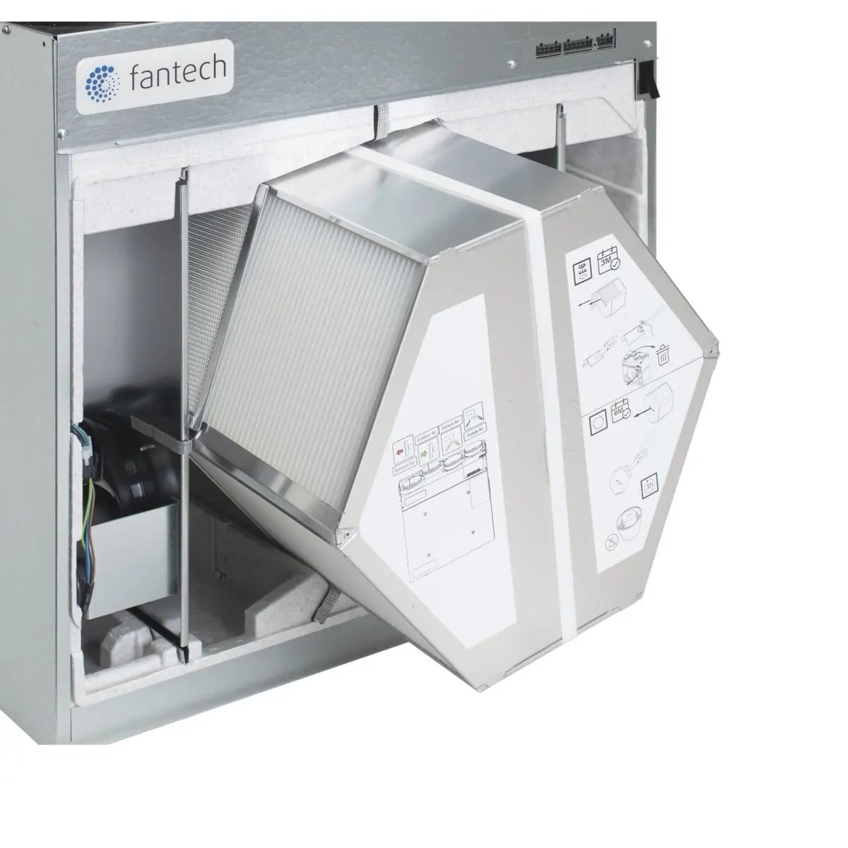 Fantech Hero Series 250H - EC HRV - Impressive Climate Control