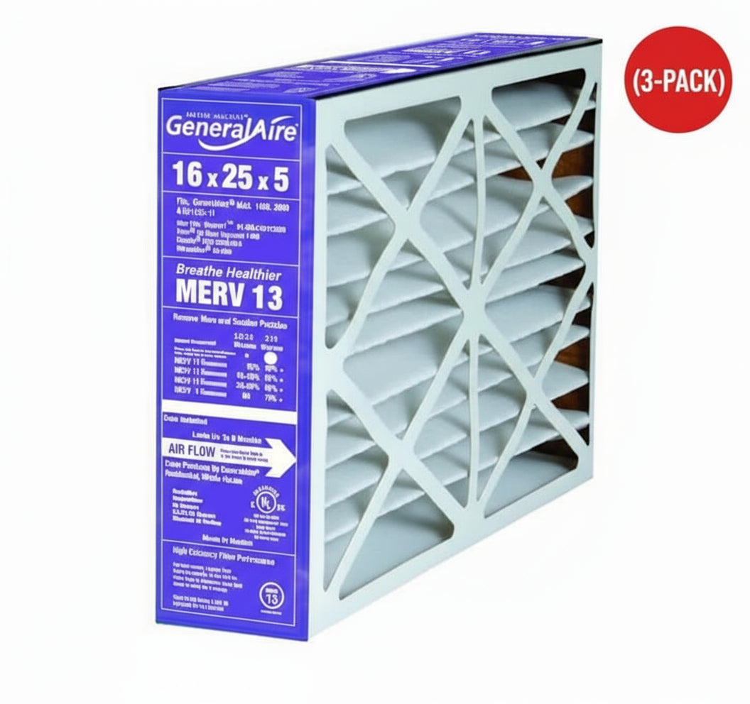 Generalaire GF - 4547 Pleated Filter 16x25x5 MERV13 - Impressive Climate Control