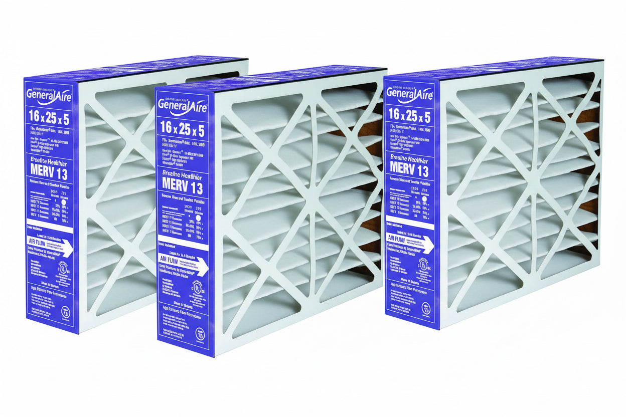 Generalaire GF - 4547 Pleated Filter 16x25x5 MERV13 - Impressive Climate Control