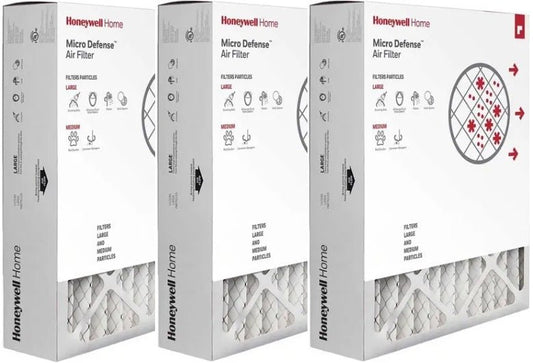 Honeywell Air Filter MERV 10 FC100A1011 (3 - Pack) - Impressive Climate Control