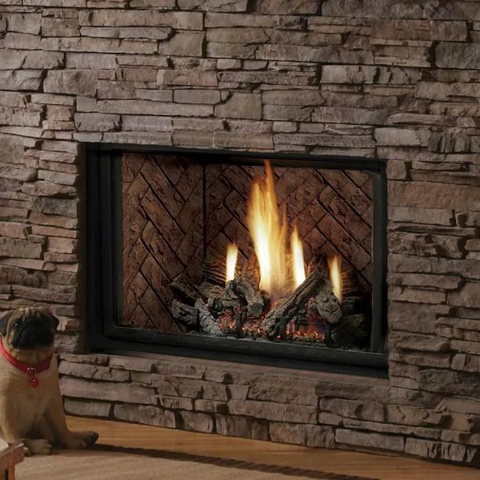 Kingsman HBZDV3628 Direct Vent Gas Fireplace - Impressive Climate Control