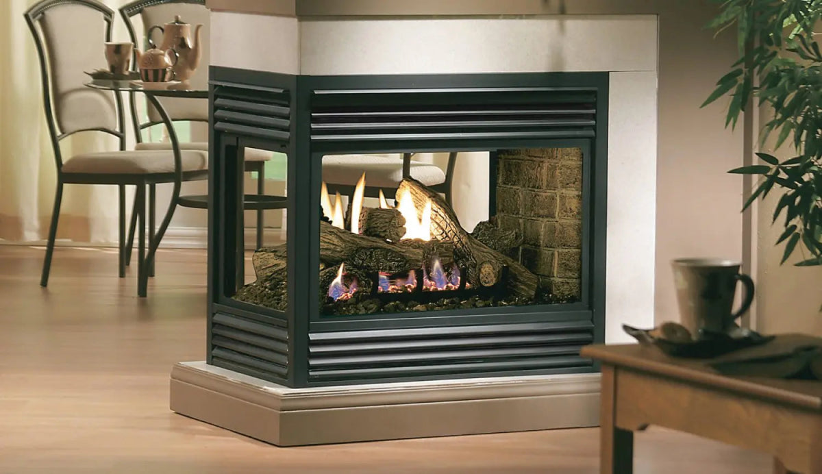 Kingsman MDV31 Direct Vent Fireplace - Impressive Climate Control