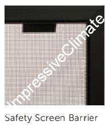 Kingsman MDV31 Direct Vent Fireplace - Impressive Climate Control