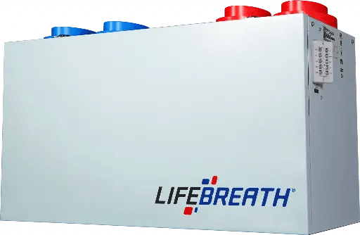 Lifebreath 170 ERVD Energy Recovery Ventilator (ERV) - Impressive Climate Control