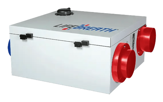 Lifebreath Ceiling Mount Series METRO 120F HRV - Impressive Climate Control
