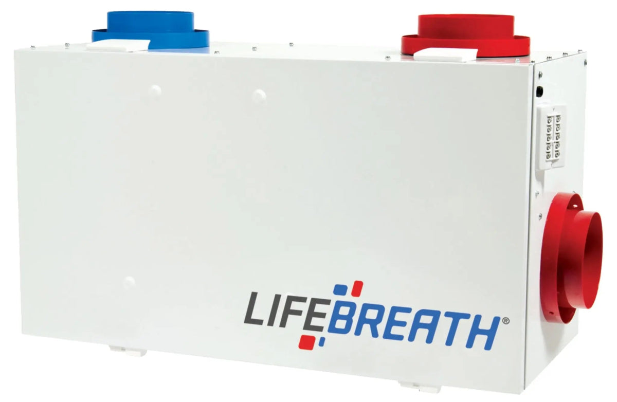 Lifebreath Max Series 155 MAX Heat Recovery Ventilator (HRV) - Impressive Climate Control
