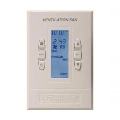 Lifebreath Max Series Control LS01 - Impressive Climate Control