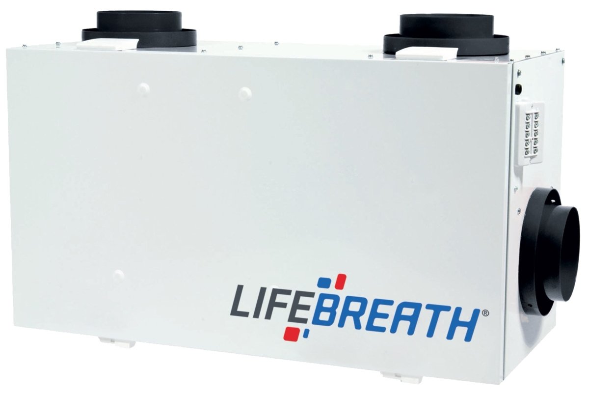 Lifebreath RNC Series RNC155 Heat Reconvery Ventilation (HRV) - Impressive Climate Control