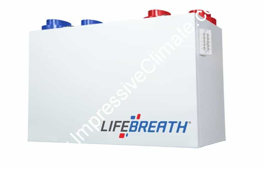 Lifebreath RNC Series RNC5 - HEX - TPD (HRV) - Impressive Climate Control